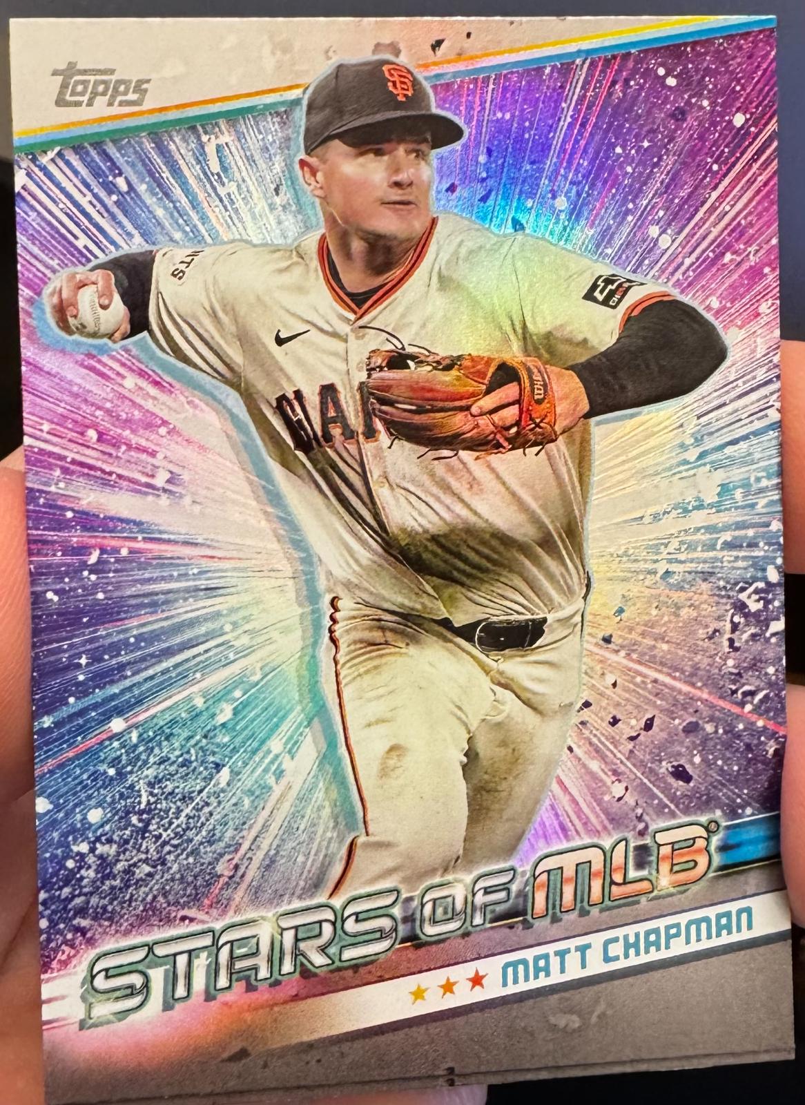 Matt Chapman #SMLB-62 Baseball Cards 2024 Topps Stars of MLB