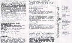 Full Cover Back | Tranz Am ZX Spectrum