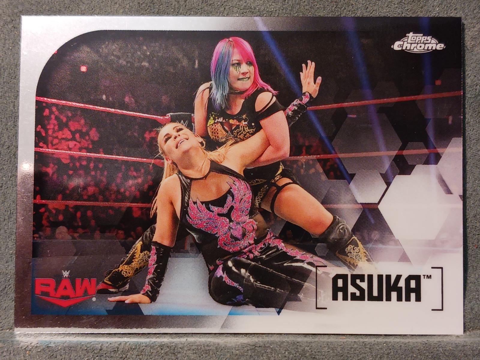 Asuka #6 Wrestling Cards 2020 Topps WWE Chrome