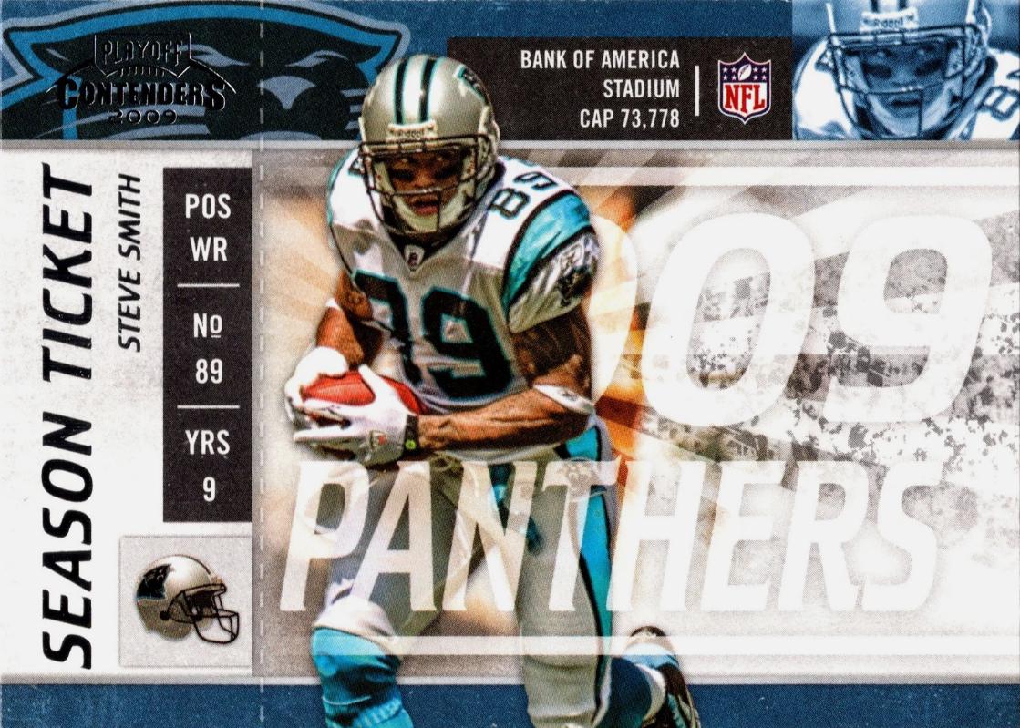 Steve Smith #16 2009 Playoff Contenders Football