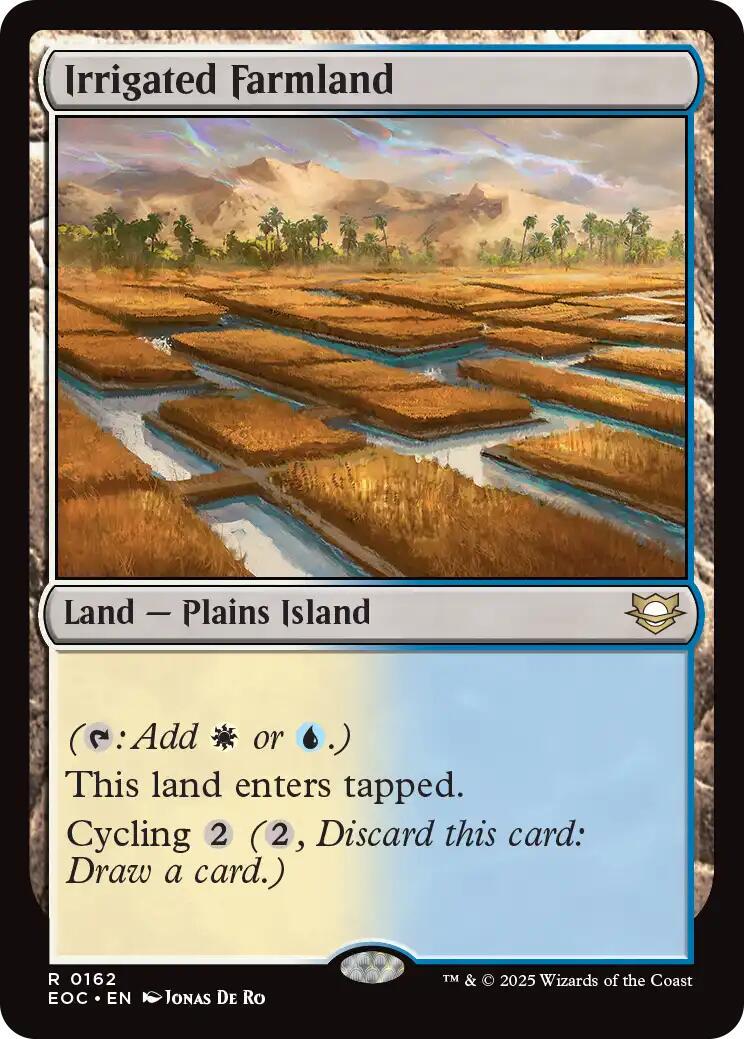 Irrigated Farmland (Magic Edge of Eternities Commander)