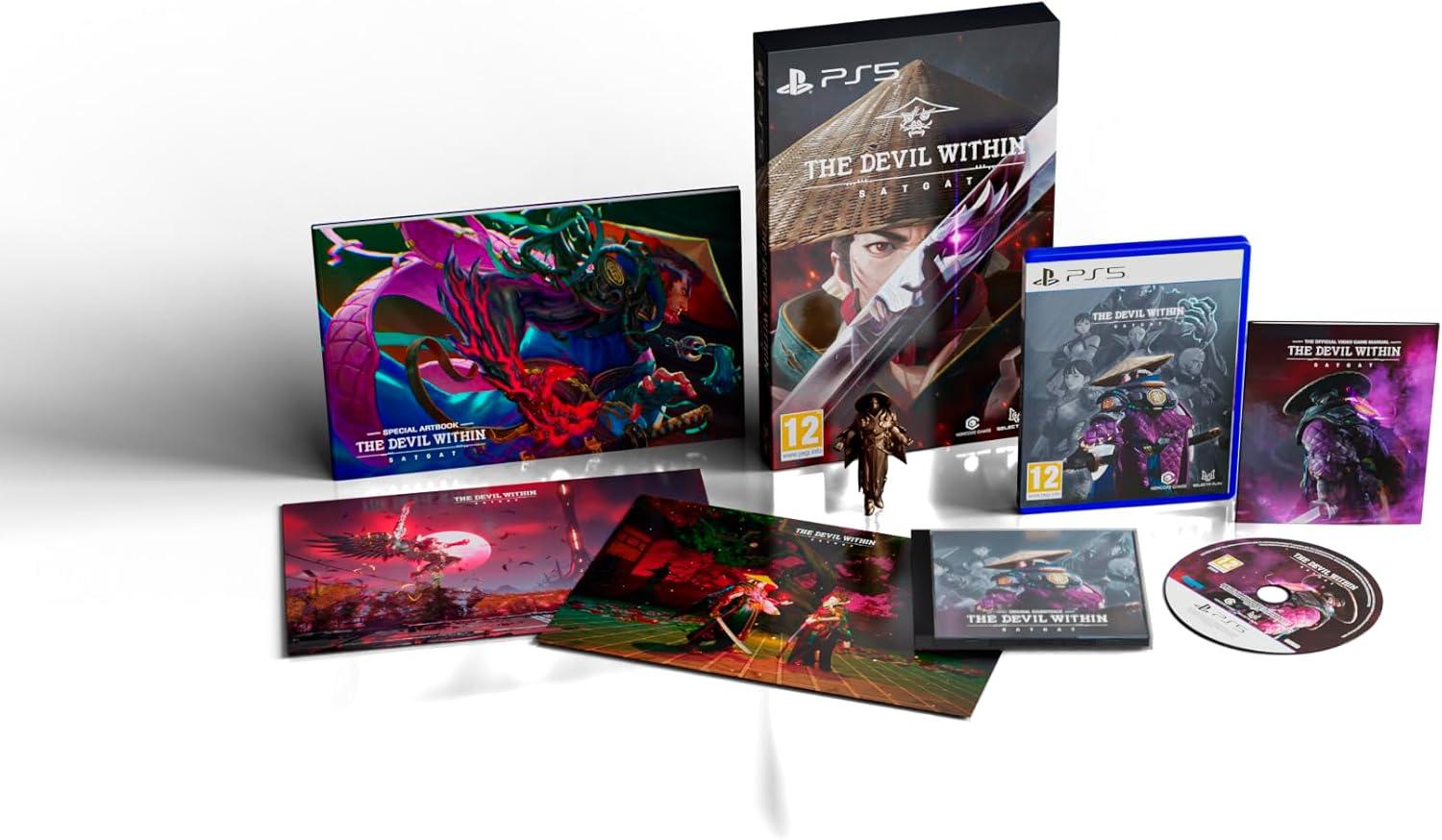 Carátula de The Devil Within Satgat Edición Coleccionista para PS5 (edición PAL España)