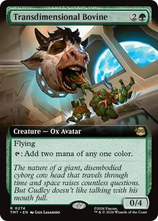 Transdimensional Bovine