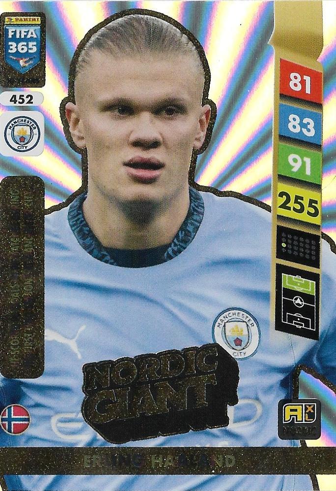 Erling Haaland #452 2025 Panini Adrenalyn XL FIFA 365 Nordic Edition Exclusives