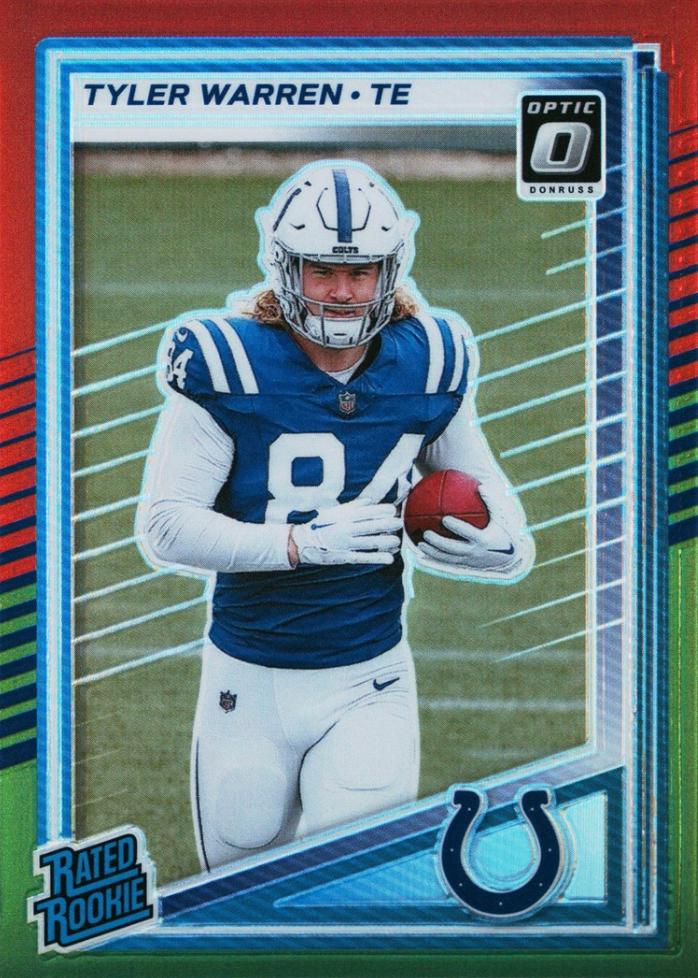 Tyler Warren [Red Green Optic Preview] #337 Prices | 2025 Panini