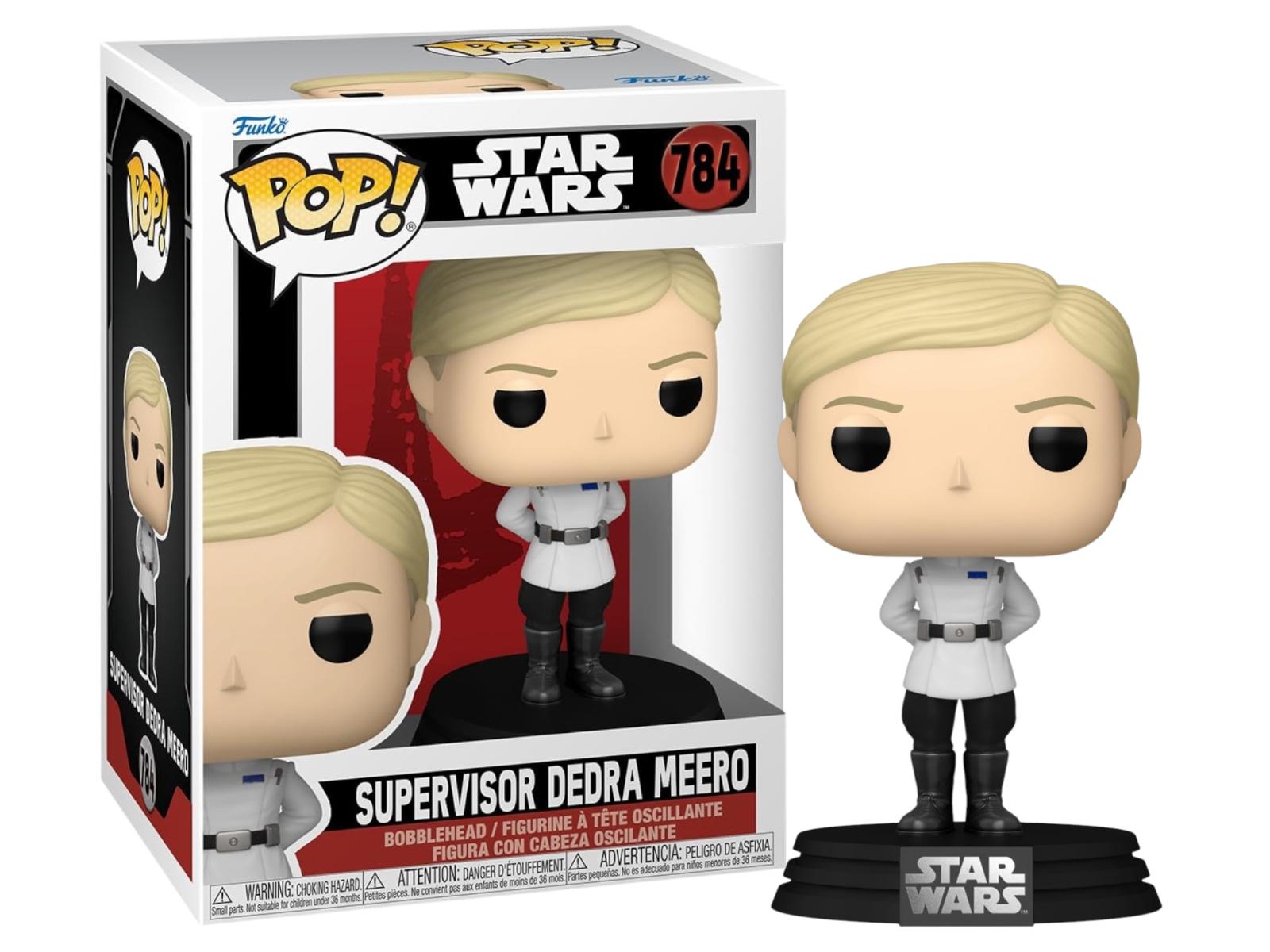 Supervisor Dedra Meero #784 Star Wars Funko Pop box and figure