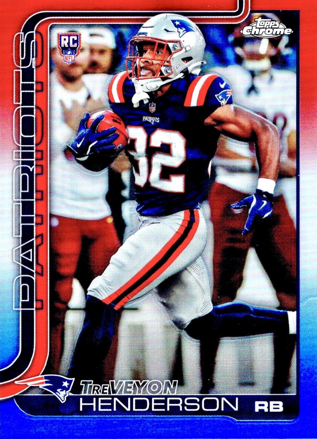 TreVeyon Henderson [Red White Blue Refractor] #328