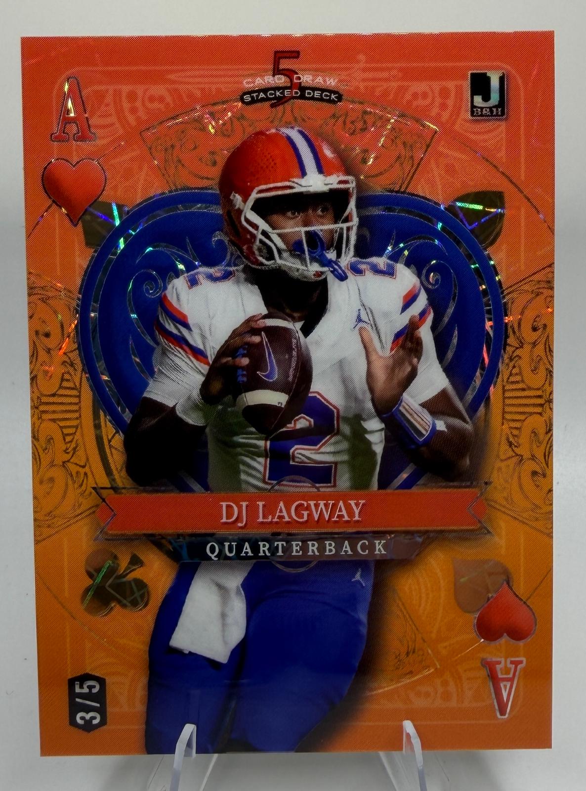 DJ Lagway #SDPH-DLN 2024 Wild Card 5 Card Draw Football