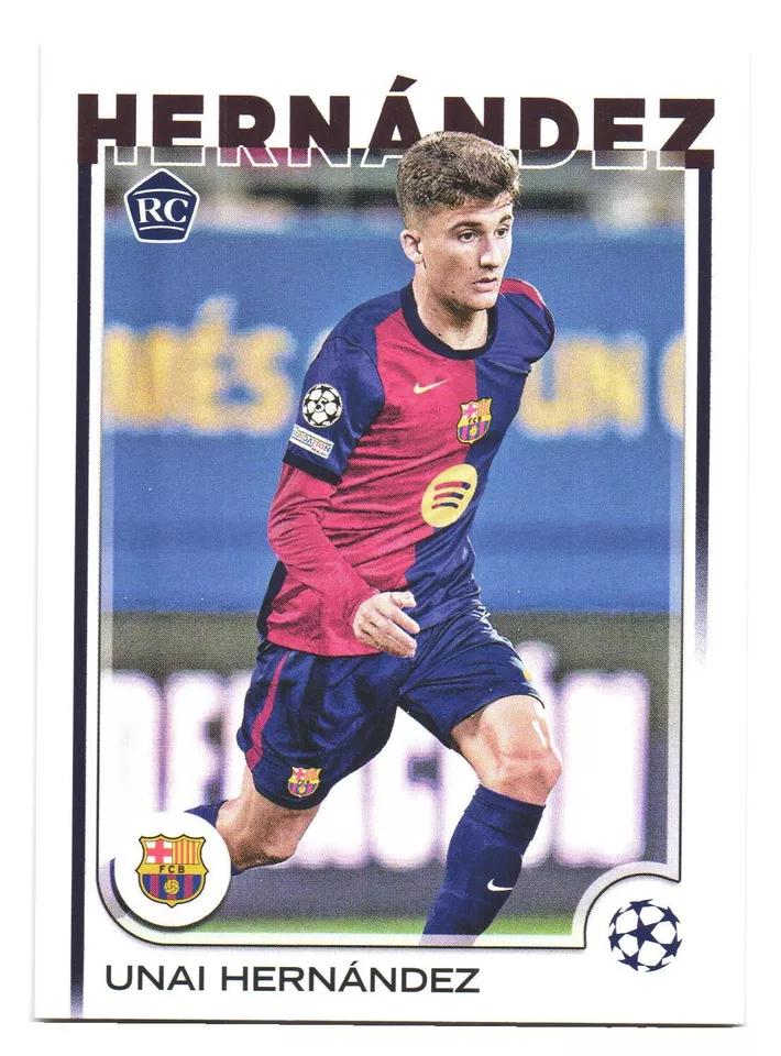 Unai Hernandez #52 Soccer Cards 2024 Topps UEFA