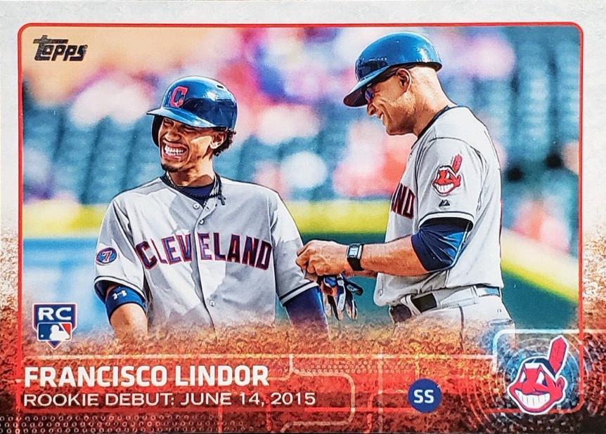Francisco Lindor #US286 Baseball Cards 2015 Topps Update