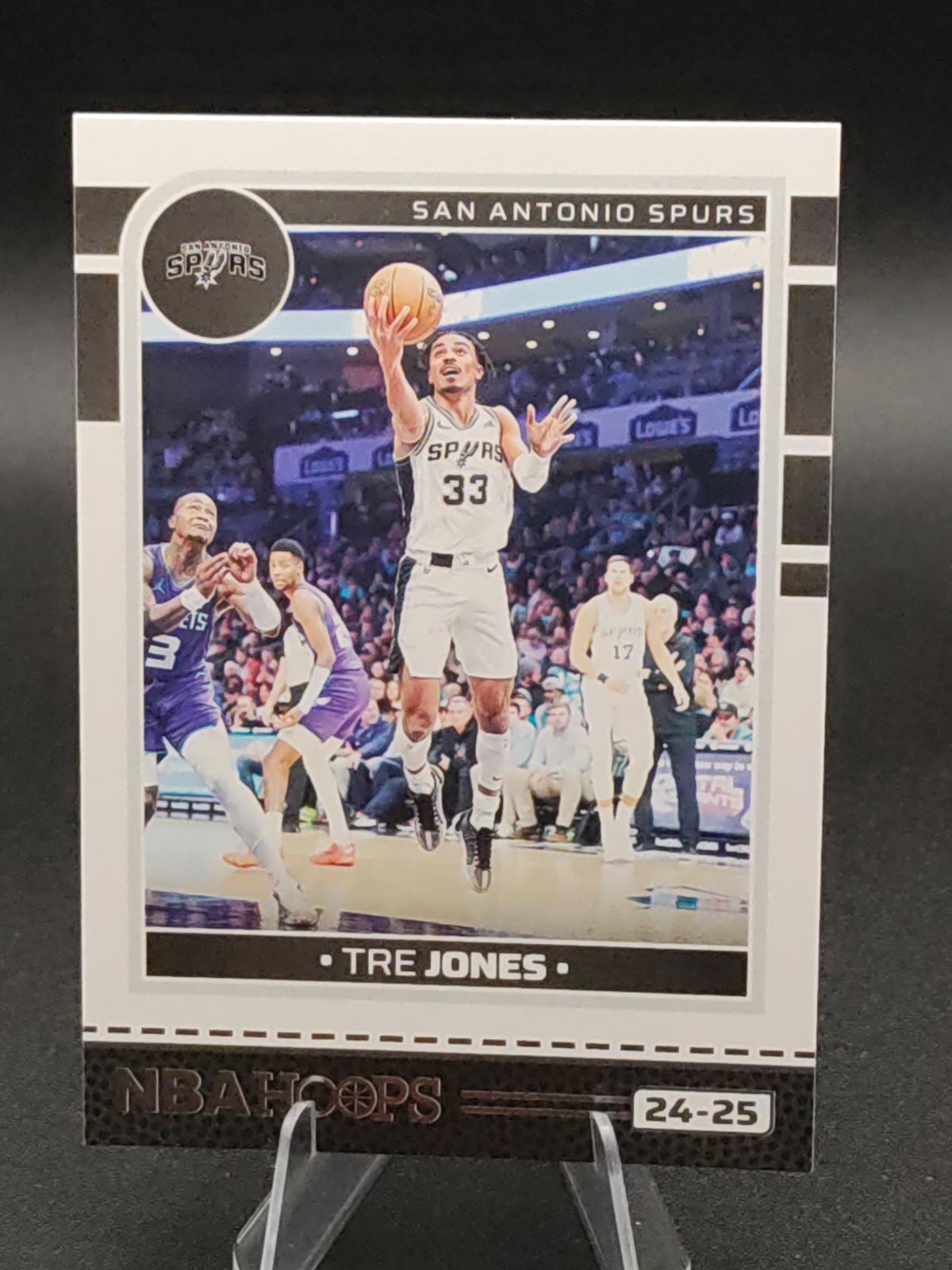 Tre Jones #83 Basketball Cards 2024 Panini NBA Hoops