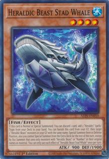 Heraldic Beast Stad Whale ALIN-EN010
