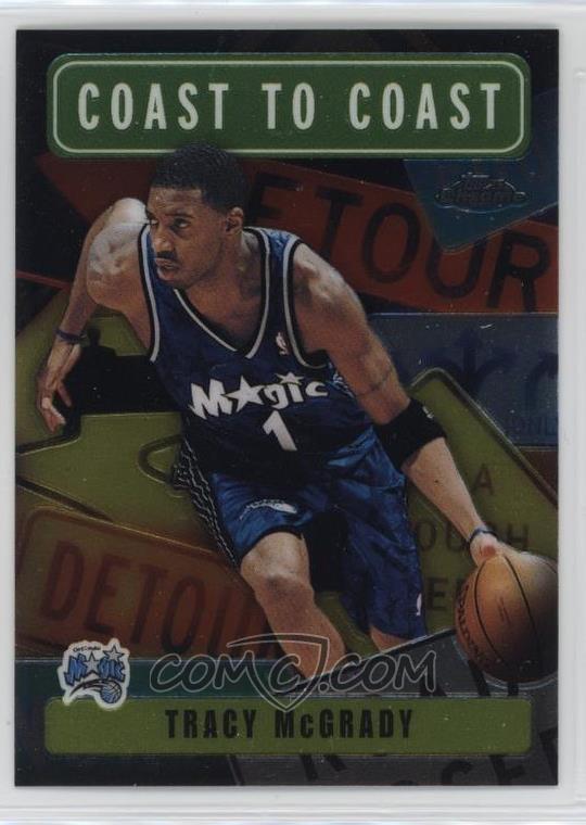 Tracy McGrady #CC1 2002-03 Topps Chrome Basketball Coast to Coast