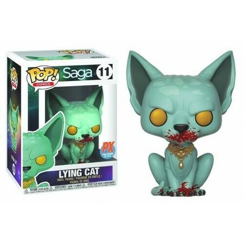 Lying Cat #11 Saga Funko Pop Bloody box and figure