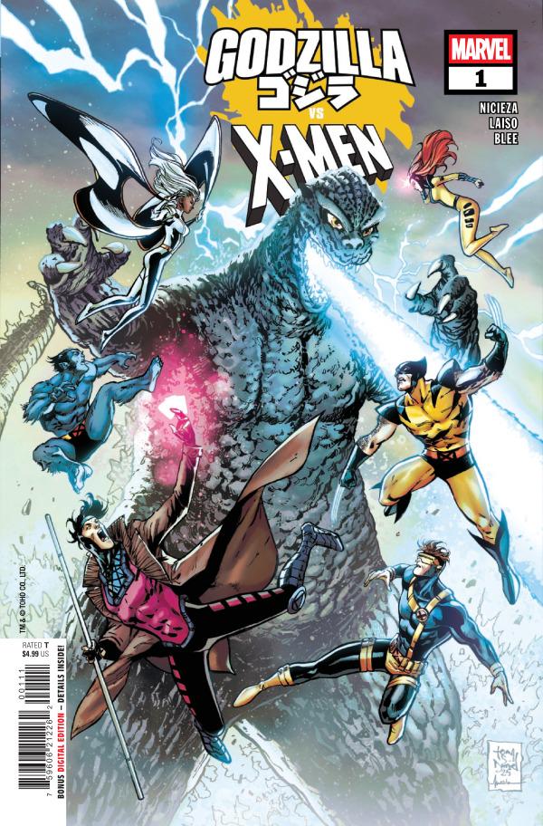 Godzilla vs. X-Men #1 (2025) Comic Books Godzilla vs. X-Men