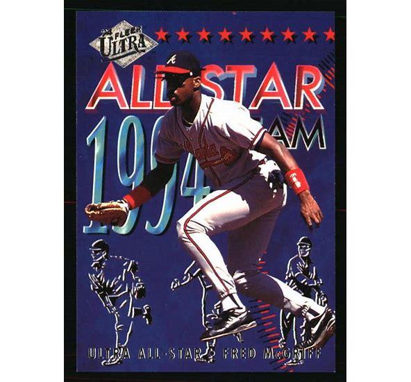 Fred McGriff #12/20 Baseball Cards 1994 Ultra All Stars