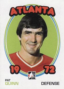 Pat Quinn #68 2009 In The Game 1972 Hockey