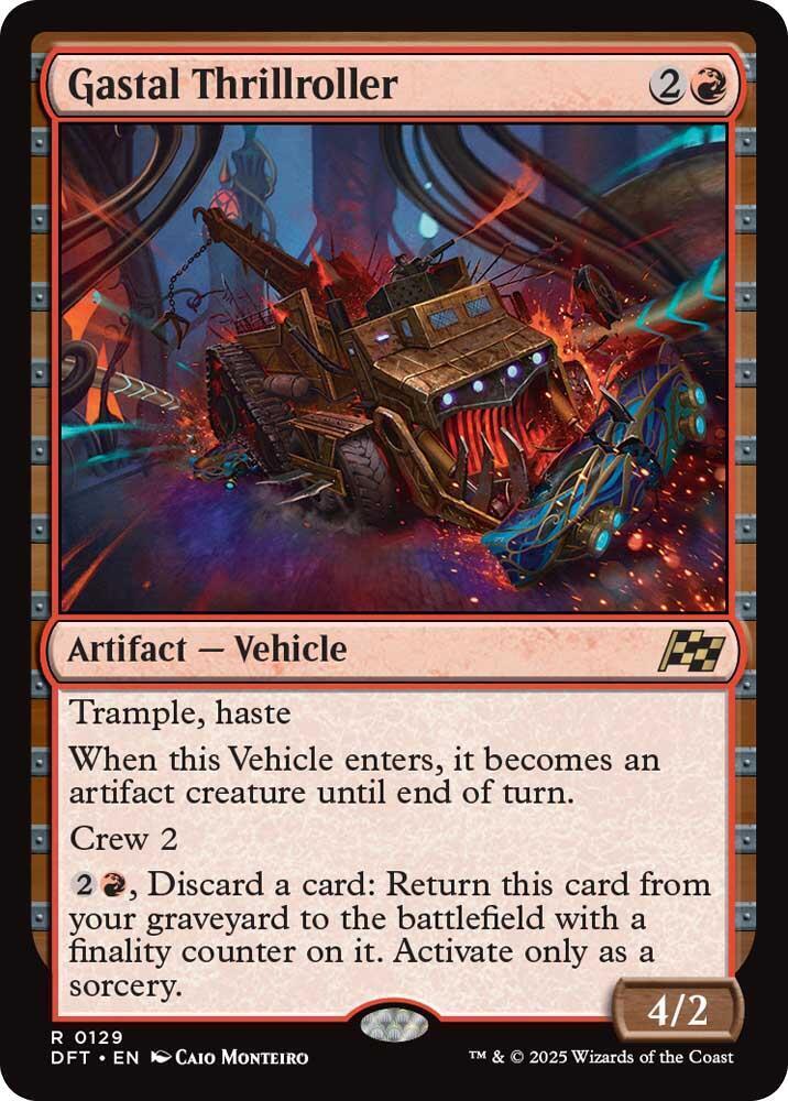 Gastal Thrillroller [Foil] (Magic Aetherdrift)