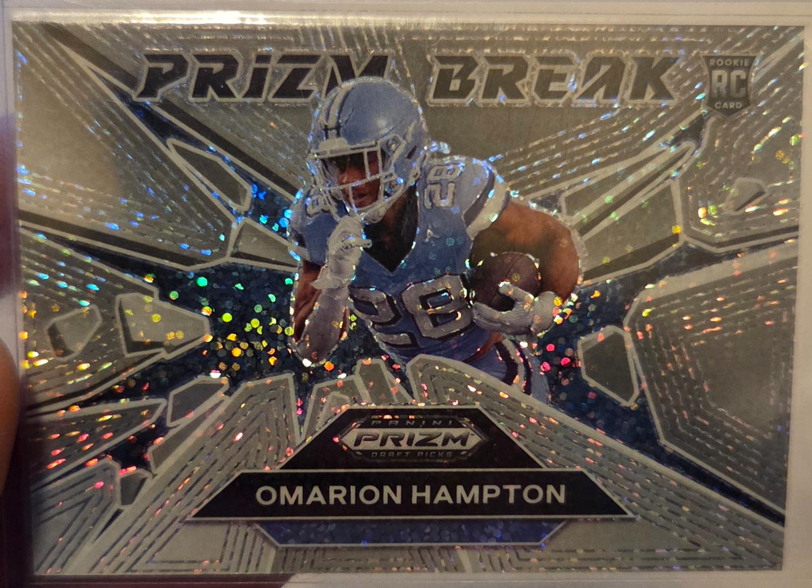 Omarion Hampton [White Sparkle] #19
