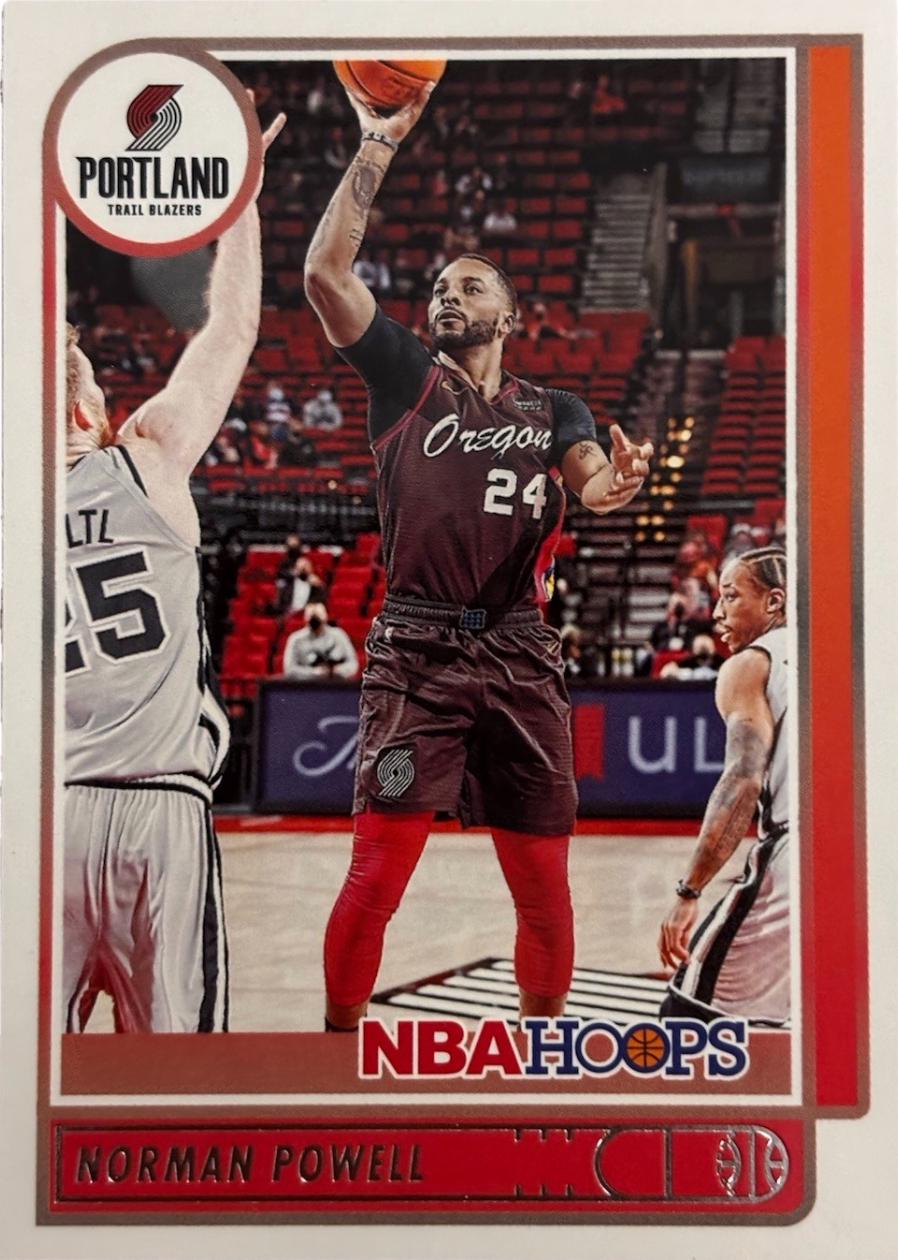 Norman Powell #71 2021 Panini Hoops Basketball