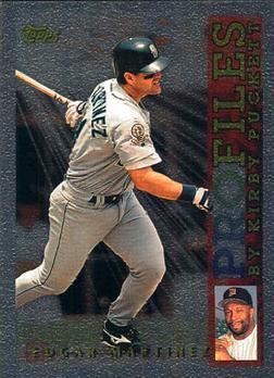 Edgar Martinez #AL-16 Baseball Cards 1996 Topps Profiles