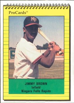 Jimmy Brown #3639 1991 Procards Baseball