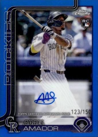 Adael Amador [Blue Refractor] #RA-AA
