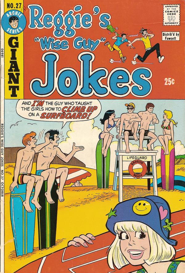 Reggie's Wise Guy Jokes #27 (1973) Comic Books Reggie's Wise Guy Jokes