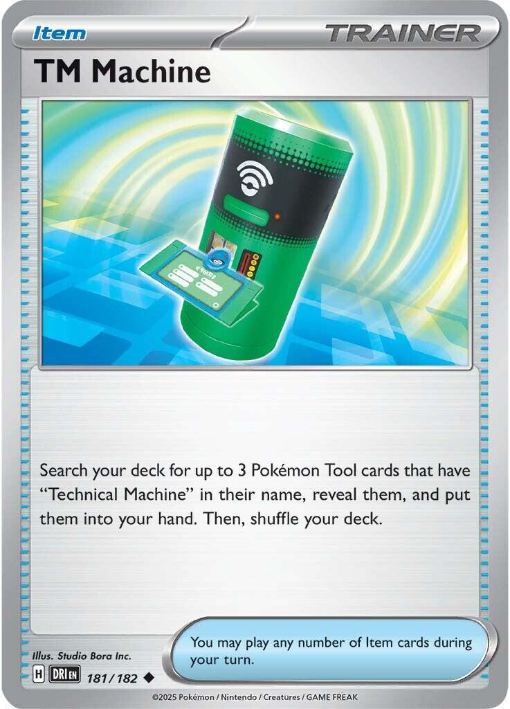 TM Machine #181 Pokemon Destined Rivals