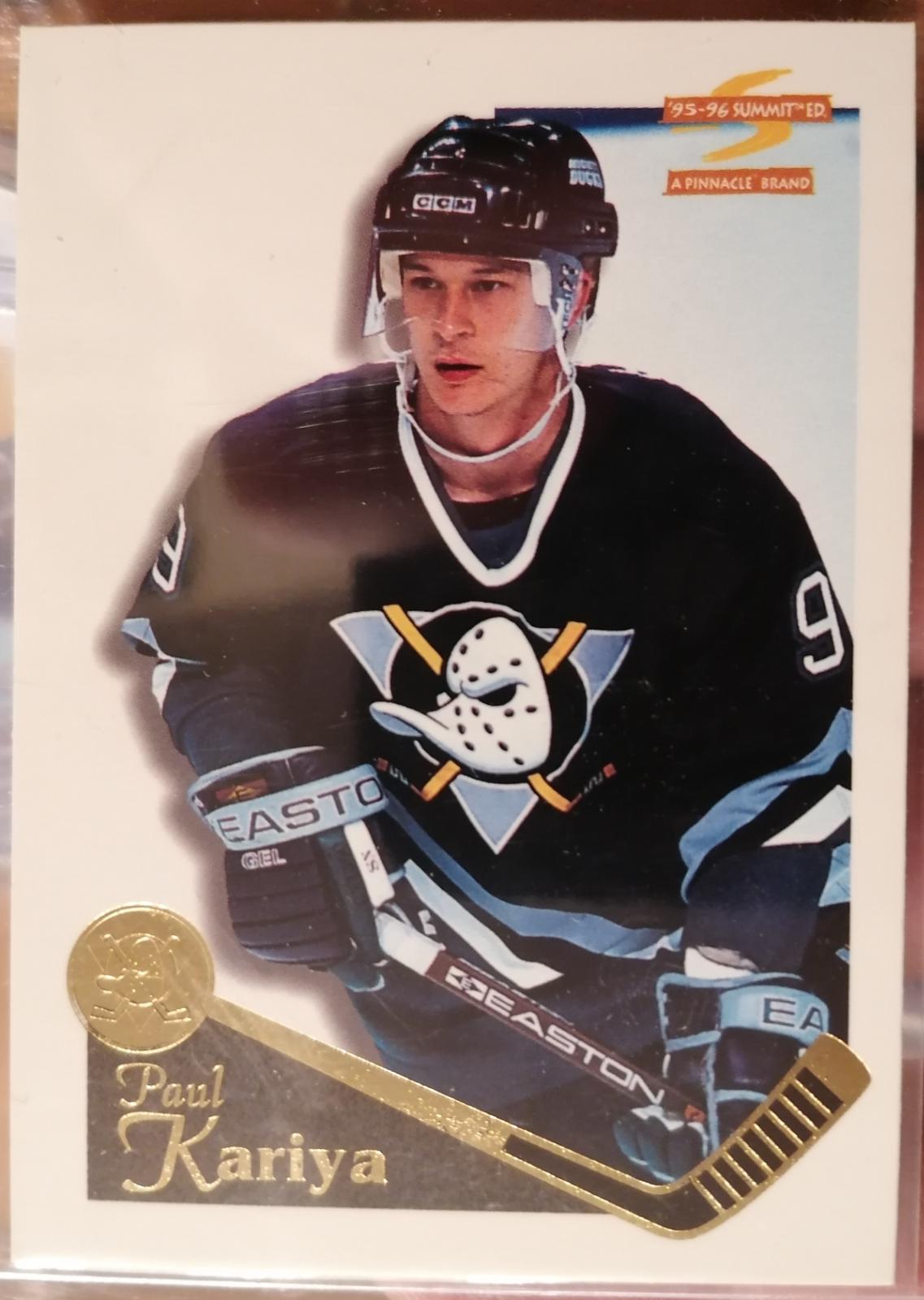 Paul Kariya #2 1995-96 Score Summit Hockey