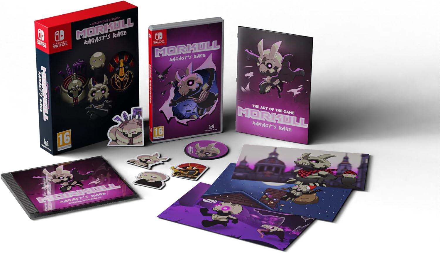 Carátula de Morkull Ragast's Rage Collector's Edition para Switch (edición PAL España)