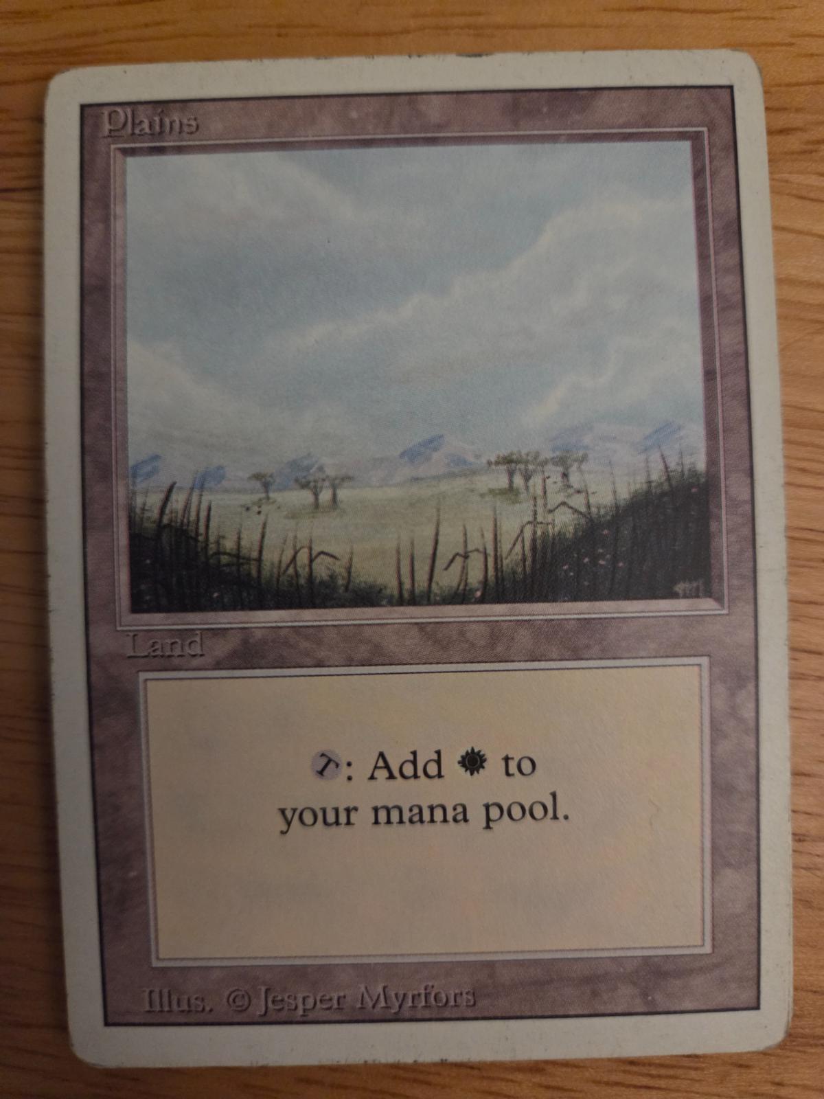 Plains #293 Magic Revised