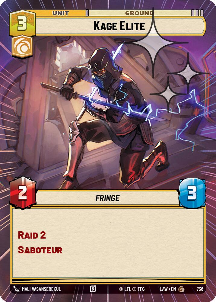 Kage Elite [Hyperspace Foil] #736