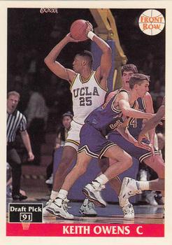 Keith Owens #54 1991 Front Row Italian English Basketball