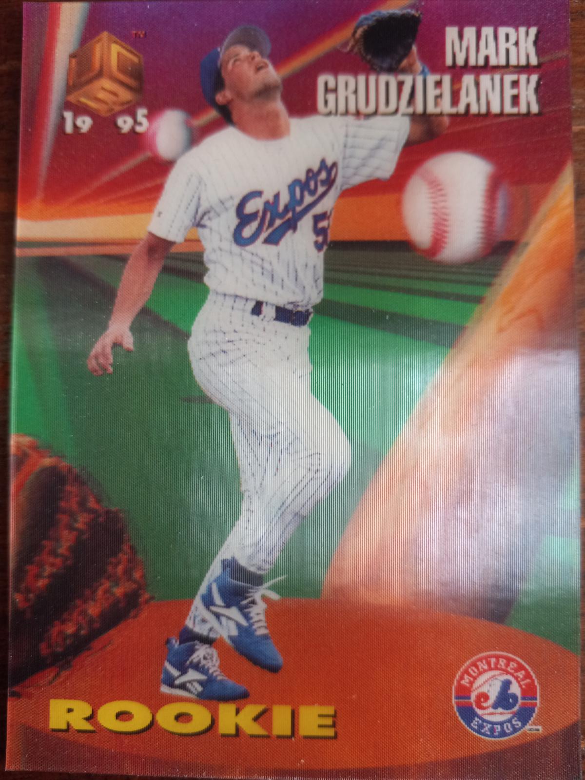 MARK GRUDZIELANEK #112 Baseball Cards 1995 Sportflix UC3