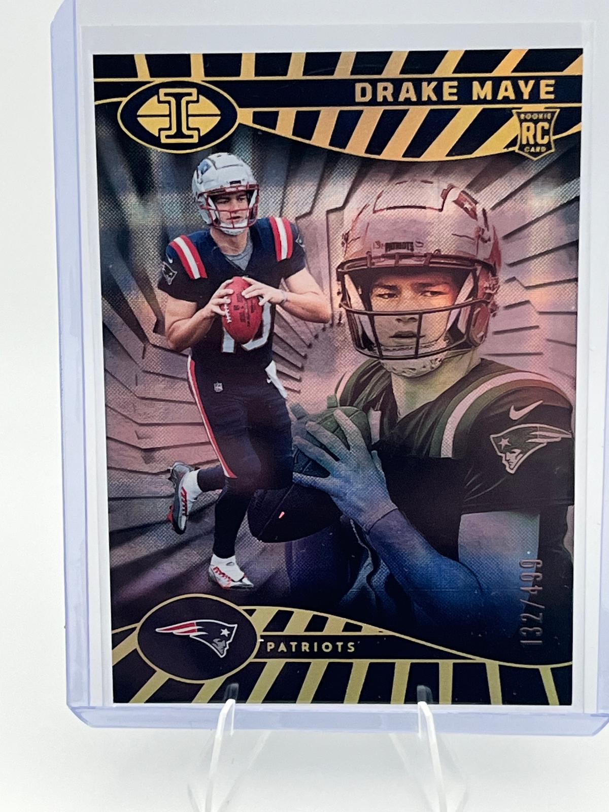 2024 Panini Illusions Drake Maye [Mirrored] #59 card