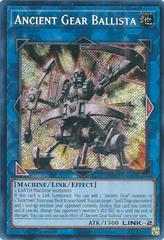 Ancient Gear Ballista [Quarter Century Secret Rare] RA03-EN046
