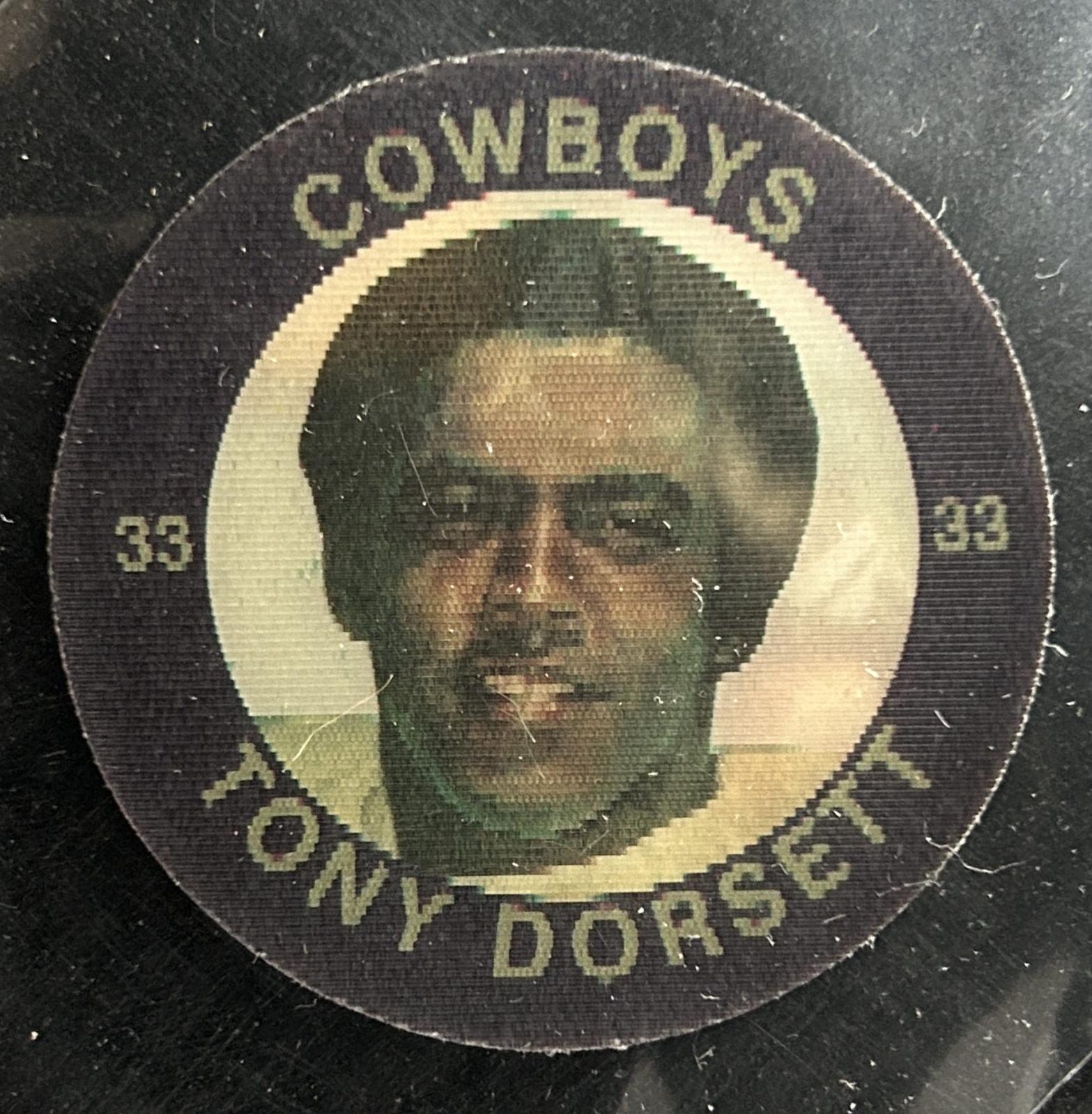 Tony Dorsett #XII 1984 7 Eleven Discs Football