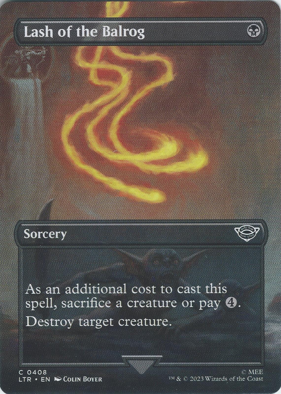 Lash of the Balrog #408 Prices | Magic Lord of the Rings | Magic Cards