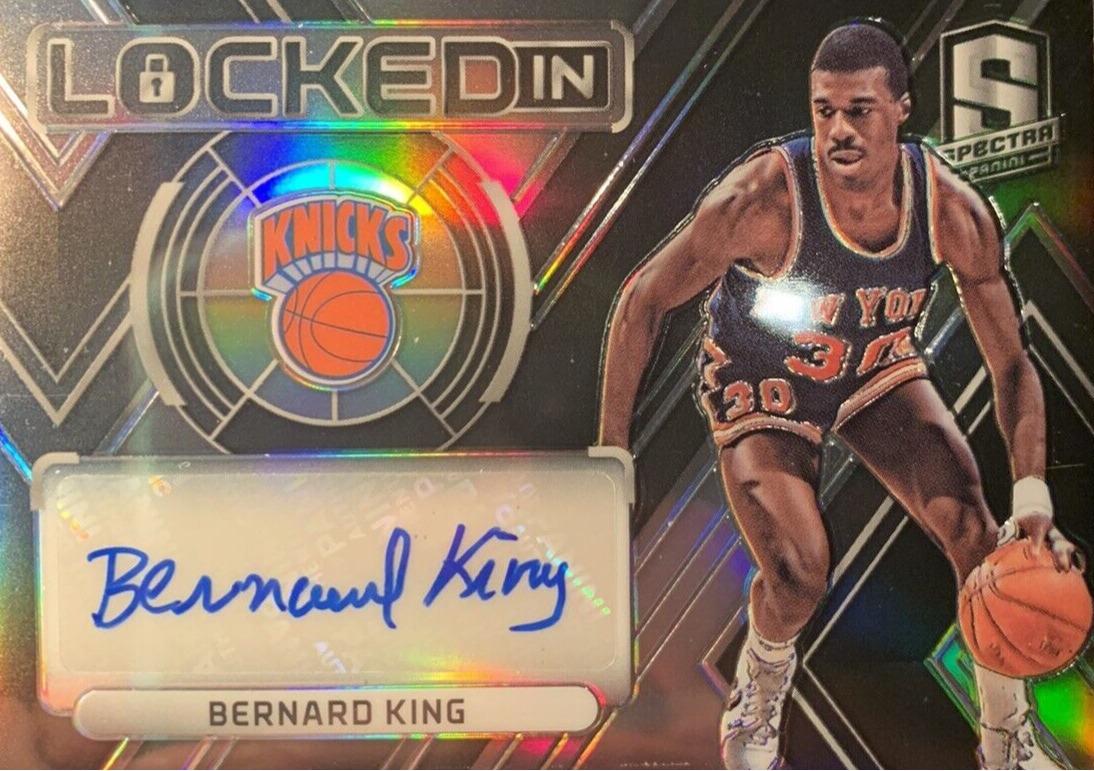 Bernard King #LI-BKG Basketball Cards 2017 Panini Spectra Locked in Autographs