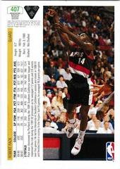 Back Of Card | Robert Pack Basketball Cards 1991 Upper Deck
