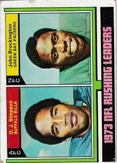 O. J. Simpson, John Brockington