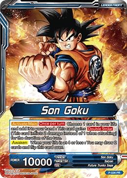 Son Goku // Awakened Strike SSB Son Goku P-026 Dragon Ball Fusion World Promos