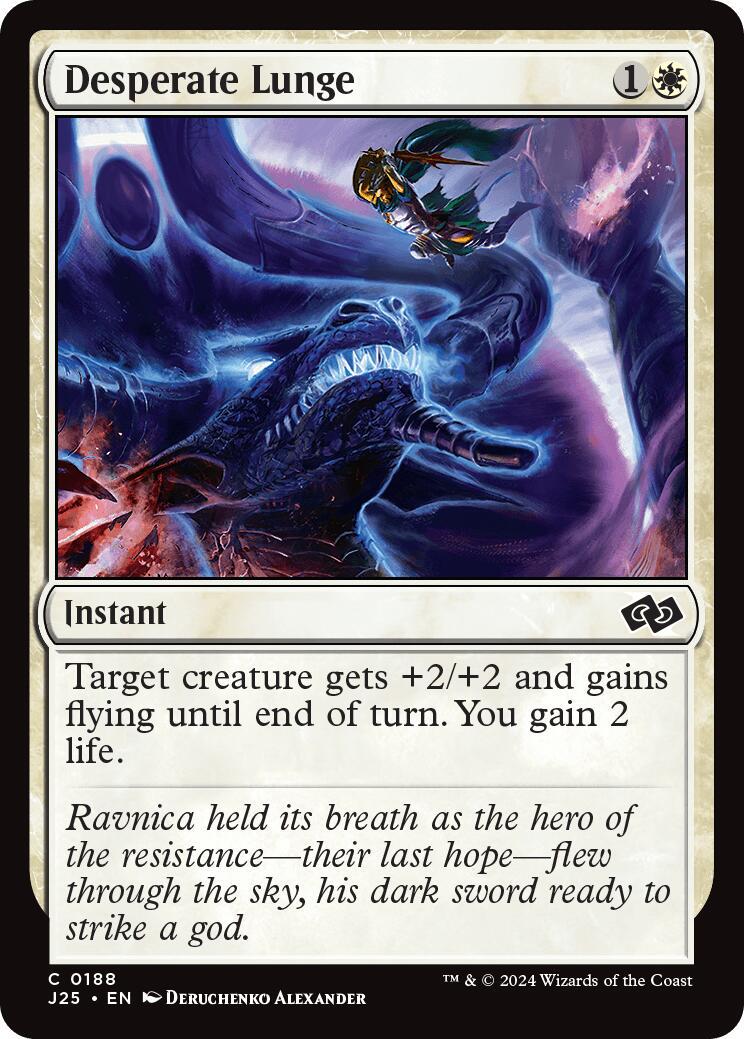 Desperate Lunge (Magic Foundations Jumpstart)