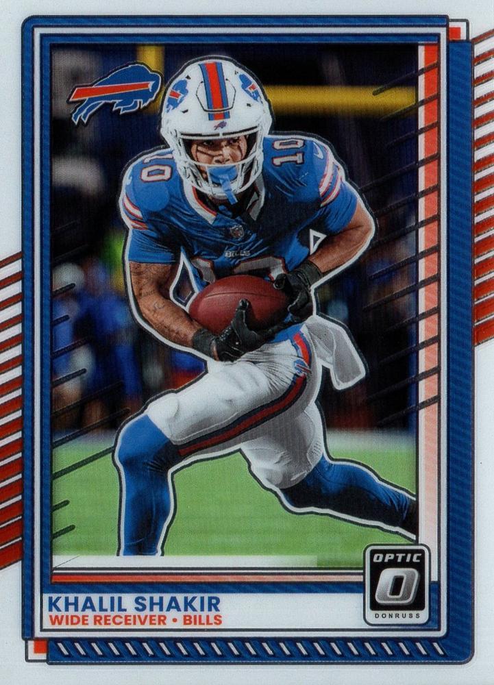 Khalil Shakir #44 2025 Panini Donruss Optic Football