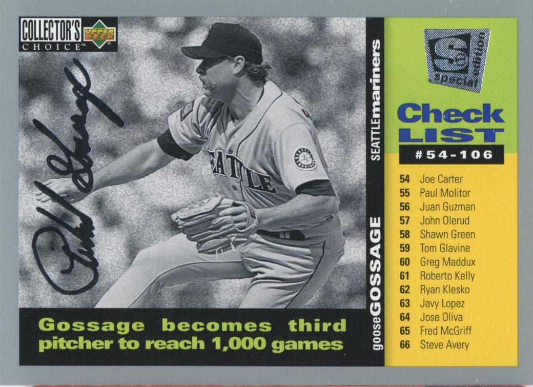 Goose Gossage [Silver Signature] #262