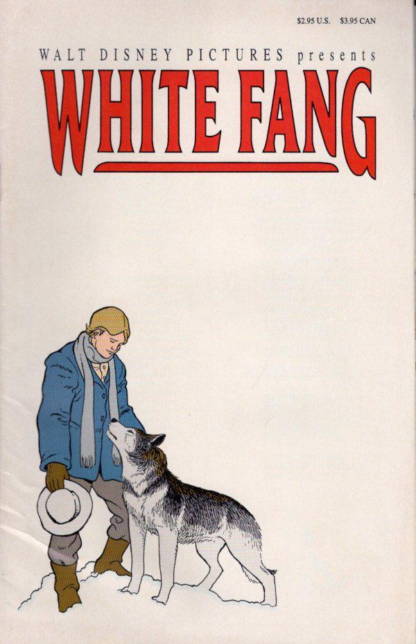 Walt Disney Pictures Presents White Fang #1 (1990) Comic Books Walt Disney Pictures Presents White Fang