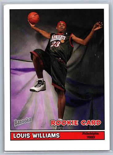 Louis Williams #184 Basketball Cards 2005 Topps Bazooka
