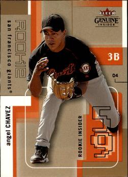 Angel Chavez #95 2004 Fleer Genuine Insider Baseball