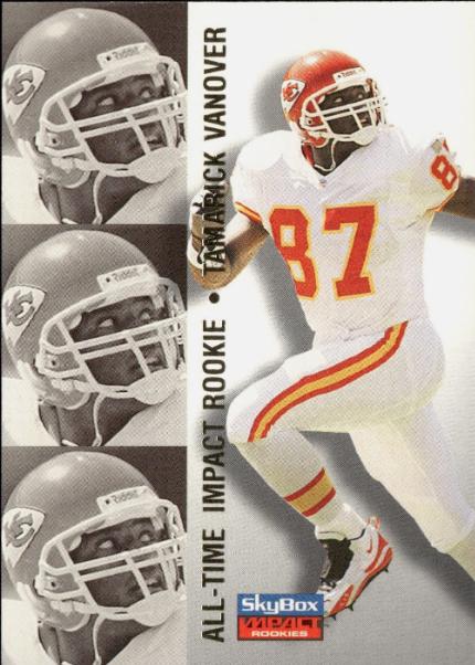 Tamarick Vanover #113 1996 Skybox Impact Rookies Football